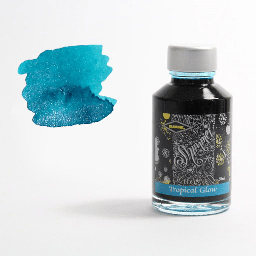 [DIAMINE 700987831023] DIAMINE Shimmering Fountain Pen Ink 50ml Tropical Glow