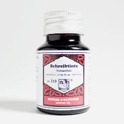 [ROHRER & KLINGNER 40310050] ROHRER & KLINGNER Fountain Pen Ink 50ml Fernambuk