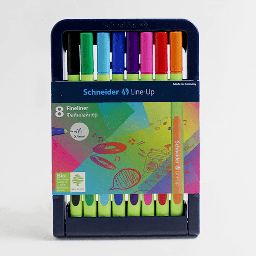 [SCHNEIDER 191098] SCHNEIDER Line-Up Fineliner Set x 8