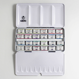 [SCHMINCKE 74324097] SCHMINCKE Horadam Watercolor Pan Set x 24