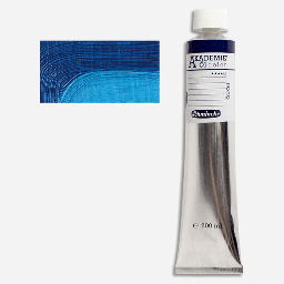[SCHMINCKE 41404015] SCHMINCKE Akademie Oil Color 200ml Cobalt Blue Hue