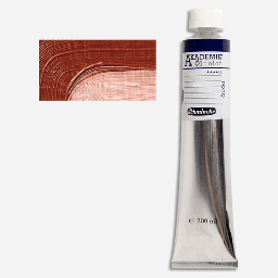 [SCHMINCKE 41608015] SCHMINCKE Akademie Oil Color 200ml Burnt Sienna