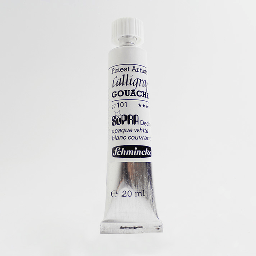 [SCHMINCKE 27101007] SCHMINCKE Calligraphy Gouache 20ml Opaque White