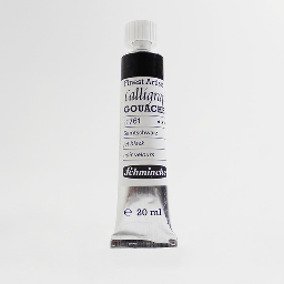[SCHMINCKE 27761007] SCHMINCKE Calligraphy Gouache 20ml Jet Black