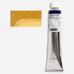 [SCHMINCKE 41602015] SCHMINCKE Akademie Oil Color 200ml Yellow Ochre