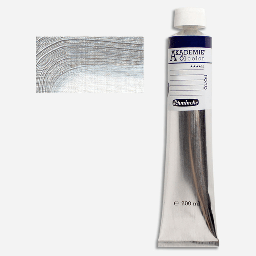 [SCHMINCKE 41800015] SCHMINCKE Akademie Oil Color 200ml Silver