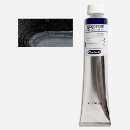 [SCHMINCKE 41704015] SCHMINCKE Akademie Oil Color 200ml Lamp Black