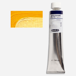 [SCHMINCKE 41224015] SCHMINCKE Akademie Oil Color 200ml Indian Yellow