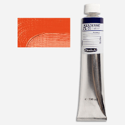 [SCHMINCKE 41226015] SCHMINCKE Akademie Oil Color 200ml Cadmium Orange Hue