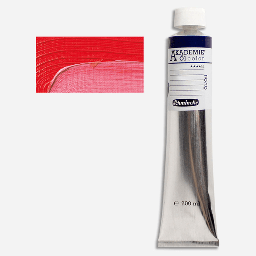 [SCHMINCKE 41304015] SCHMINCKE Akademie Oil Color 200ml Vermilion Red