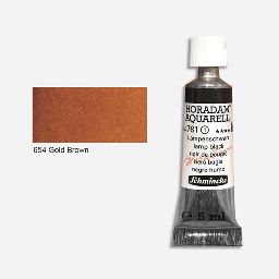 [SCHMINCKE 14654001] SCHMINCKE Horadam Watercolor 5ml Gold Brown