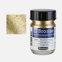 [SCHMINCKE 15802024] SCHMINCKE Oil Bronze 50ml Rich Pale Gold