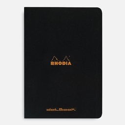 [RHODIA 119166] RHODIA Classic Stapled Notebook 80gsm Dot A4 x 24 Black