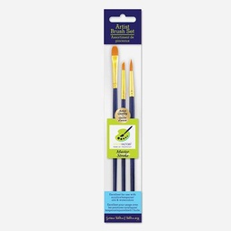 [MULTICRAFT AB800] MULTICRAFT Color Factory Master Stroke Brush Set 0 x 3
