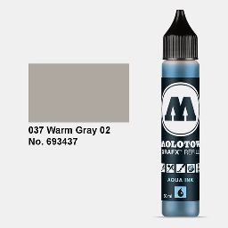 [MOLOTOW 693437] MOLOTOW Aqua Ink Refill 30ml Warm Grey 2