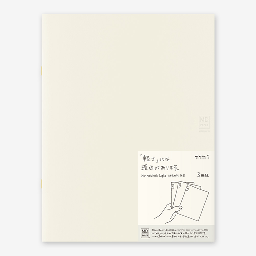 [MIDORI 15215006] MIDORI MD Notebook Light 52gsm Blank A4 x 48 x 3 (Japanese)