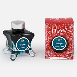 [DIAMINE 720524167323] DIAMINE Inkvent Red Shimmer & Sheen Fountain Pen Ink 50ml Stargazer