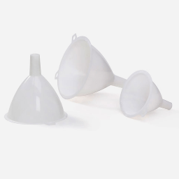 [MULTICRAFT CT223] MULTICRAFT Crafter's Tool Kit Plastic Funnel x 3