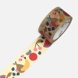 [SAIEN TR-4014] SAIEN Washi Tape 20mm Fruits