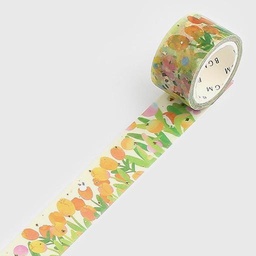 [BGM BM-SPRW009] BGM Washi Tape 20mm Tulip