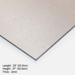 [OVJ 8888888838080] OVJ Eska Grey Board 2mm x 63.5cm x 94cm