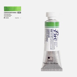 [SHINHAN 1210153-0568] SHINHAN Premium Watercolor 15ml 568 Cadmium Green Middle