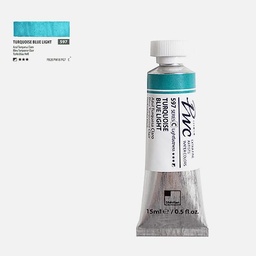 [SHINHAN 1210153-0597] SHINHAN Premium Watercolor 15ml 597 Turquoise Blue Light