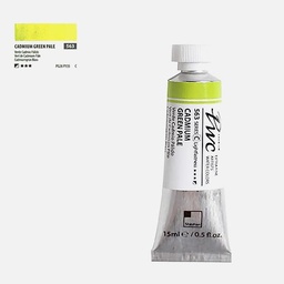 [SHINHAN 1210153-0563] SHINHAN Premium Watercolor 15ml 563 Cadmium Green Pale