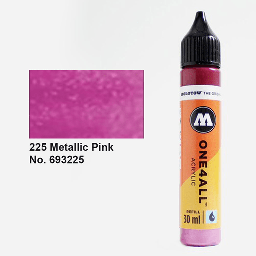 [MOLOTOW 693225] MOLOTOW One4All Acrylic Ink Refill 30ml Metallic Pink