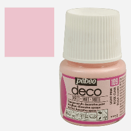[PEBEO 204109] PEBEO Deco Matt Acrylic Paint 45ml Light Pink
