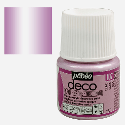 [PEBEO 285107] PEBEO Deco Pearl Acrylic Paint 45ml Lilac