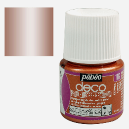 [PEBEO 285116] PEBEO Deco Pearl Acrylic Paint 45ml Copper