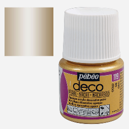 [PEBEO 285119] PEBEO Deco Pearl Acrylic Paint 45ml Gold