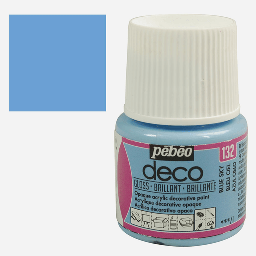 [PEBEO 092132] PEBEO Deco Gloss Acrylic Paint 45ml Blue Sky