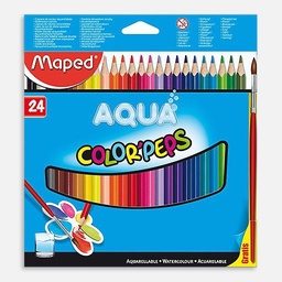 [MAPED 836013] MAPED Color’Peps Aqua Watercolor Pencil Set x 24