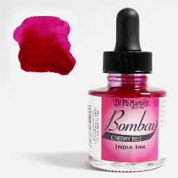 [DR. PH. MARTIN’S 800815-17B] DR. PH. MARTIN’S Bombay India Ink 30ml Cherry Red