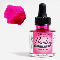 [DR. PH. MARTIN’S 800815-3B] DR. PH. MARTIN’S Bombay India Ink 30ml Magenta