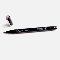 [SHINHAN 4300800] SHINHAN Touch Liner Brush Pen Wine Red