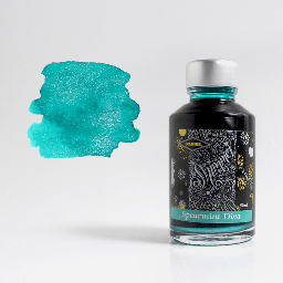 [DIAMINE 700987832341] DIAMINE Shimmering Fountain Pen Ink 50ml Spearmint Diva