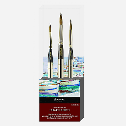 [ESCODA 78603010E] ESCODA Artist Charles Reid Brush Set x 3