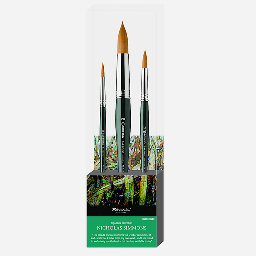 [ESCODA 78604010E] ESCODA Artist Nicholas Simmons Brush Set 1 x 3