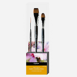 [ESCODA 78607020E] ESCODA Artist Fabio Cembranelli Brush Set 2 x 3