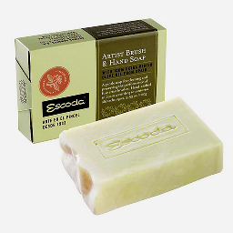 [ESCODA CB1000100] ESCODA Artist Brush & Hand Soap Bar 100g