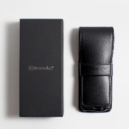 [ESCODA 787820000] ESCODA Synthetic Leather Brush Case For 3 Travel Brushes