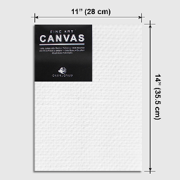 [OVJ A1114] OVJ Cotton Canvas Board 280gsm 11” x 14”