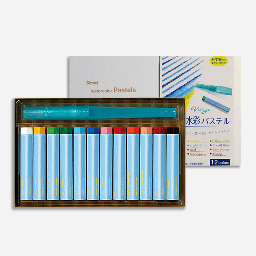[PENTEL GHW1-12] PENTEL Vistage Watercolor Pastel Set x 12