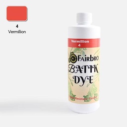 [FAIRBRO 258-50-004] FAIRBRO Batik Dye 500ml 04 Vermilion