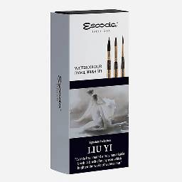 [ESCODA 78614010E] ESCODA Artist Liu Yi Brush Set x 3