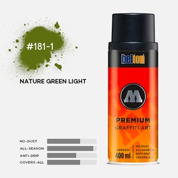 [MOLOTOW 327251] MOLOTOW Premium Spray Paint 400ml 181-1 Nature Green Light