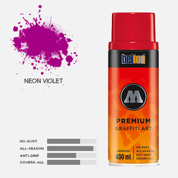[MOLOTOW 327356] MOLOTOW Premium Spray Paint 400ml 234-1 Neon Violet